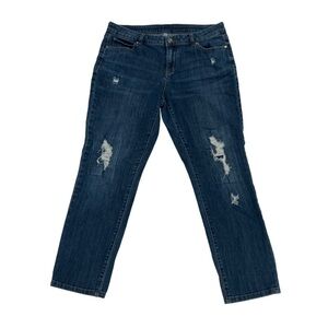 Jennifer Lopez Distressed Ankle Jeans Size 30 Women’s